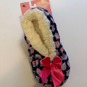 Snuggle Feet Sherpa Fleece Slipper Socks XL (9.5 - 10.5) NWT